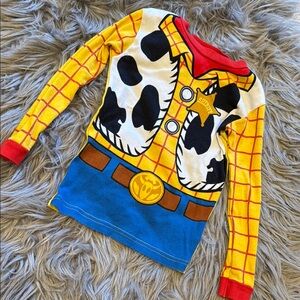 Disney Woody Pajama Set - Yellow, Blue, Red